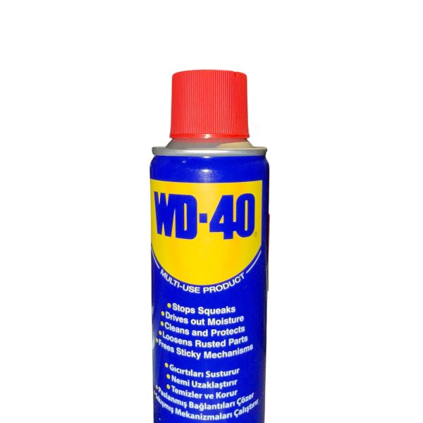 WD-40 Çok Amaçlı Sıvı, Yağ Çözücü, Pas Sökücü, Temizleyici ve Koruyucu, 200ml